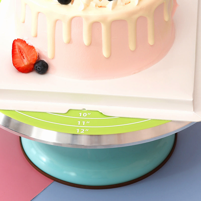 Silicone Cake Turntable Mat – Non-stick Heat Resistant Tool for Baking