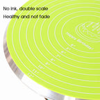 Silicone Cake Turntable Mat – Non-stick Heat Resistant Tool for Baking