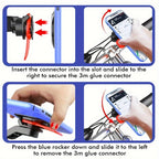 Universal Car Phone Mount – Adjustable Suction and Air Vent for Smartphones
