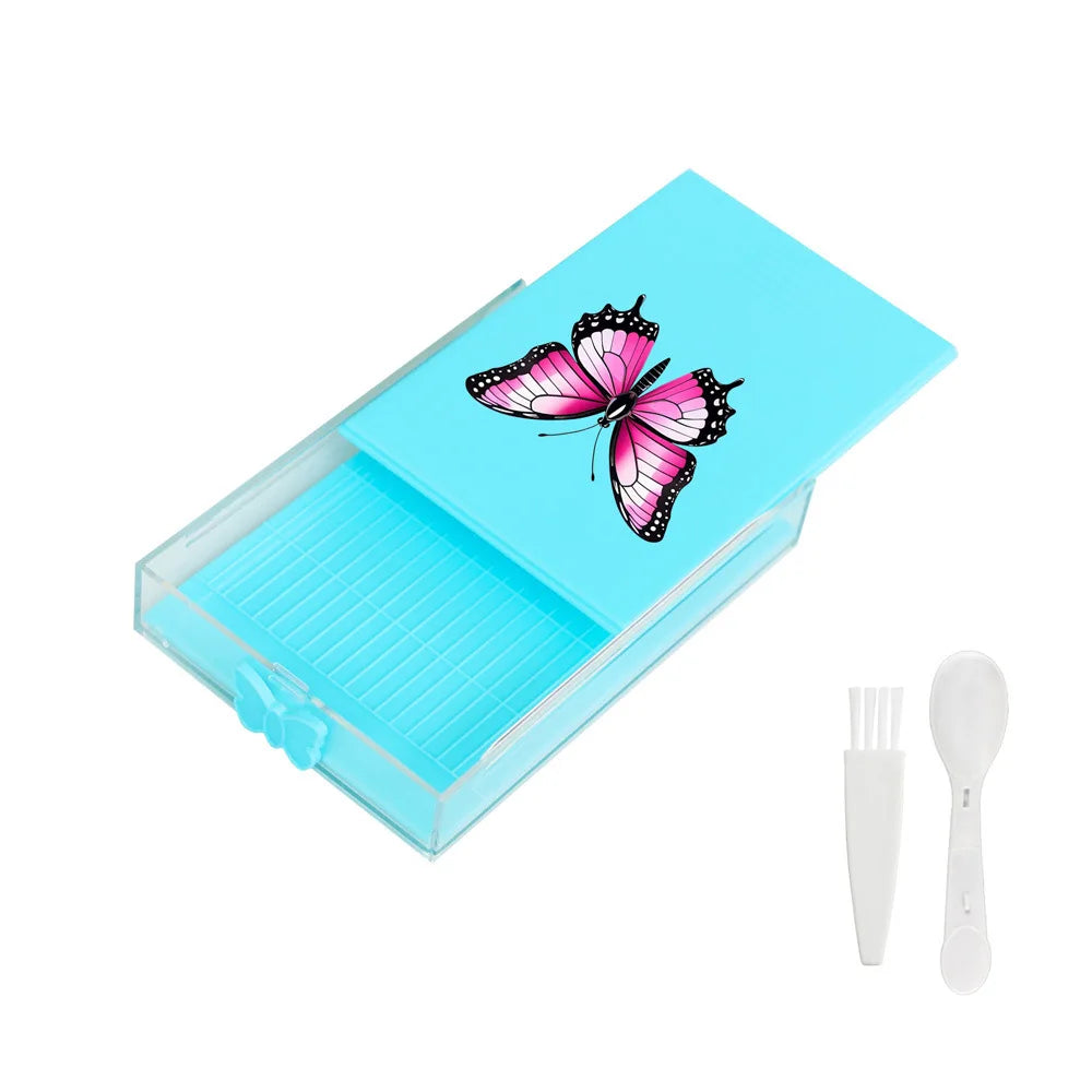 Diamond Painting Tray Kit – Large Capacity Butterfly Tray for DIY Crafts