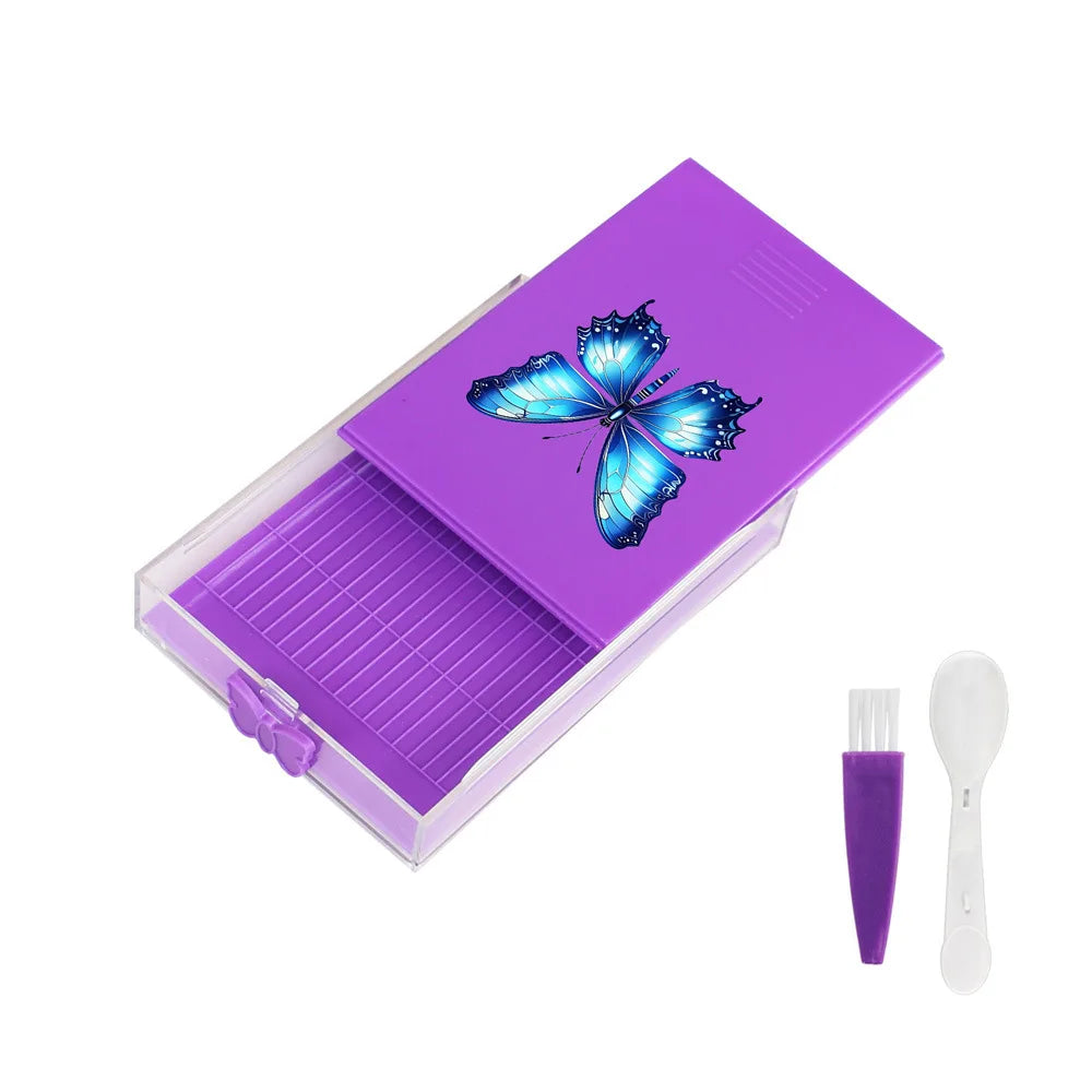 Diamond Painting Tray Kit – Large Capacity Butterfly Tray for DIY Crafts