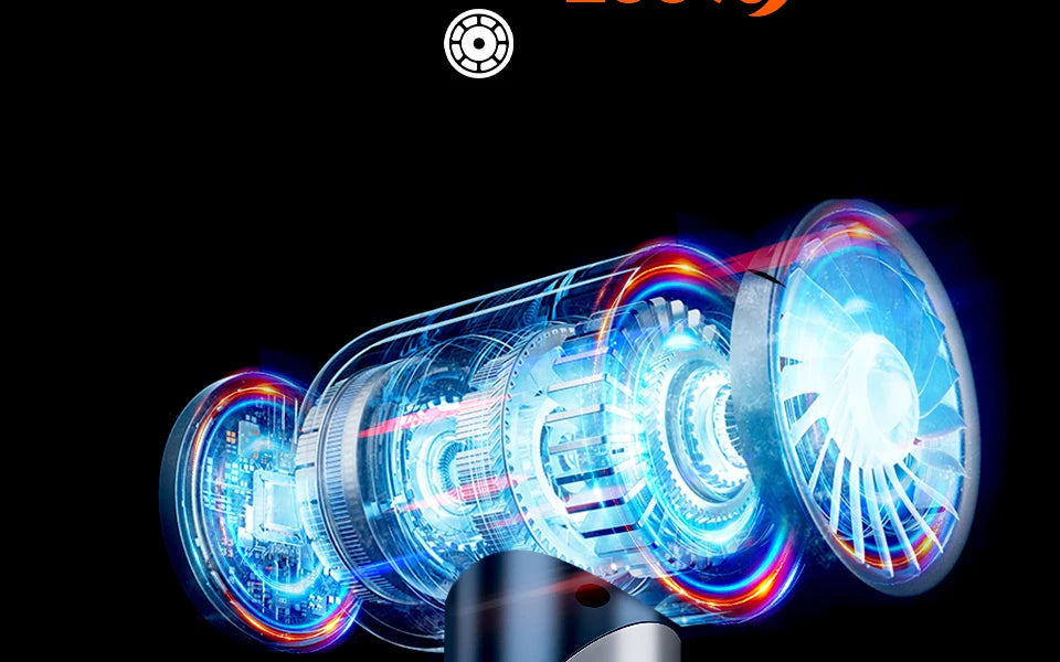 Portable Handheld Car Vacuum Cleaner – Wireless Strong Suction for Auto Interior