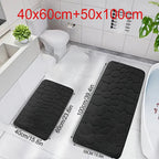 Absorbent Bathroom Rug – Slip-Resistant Floor Mat for Shower and Bathtub
