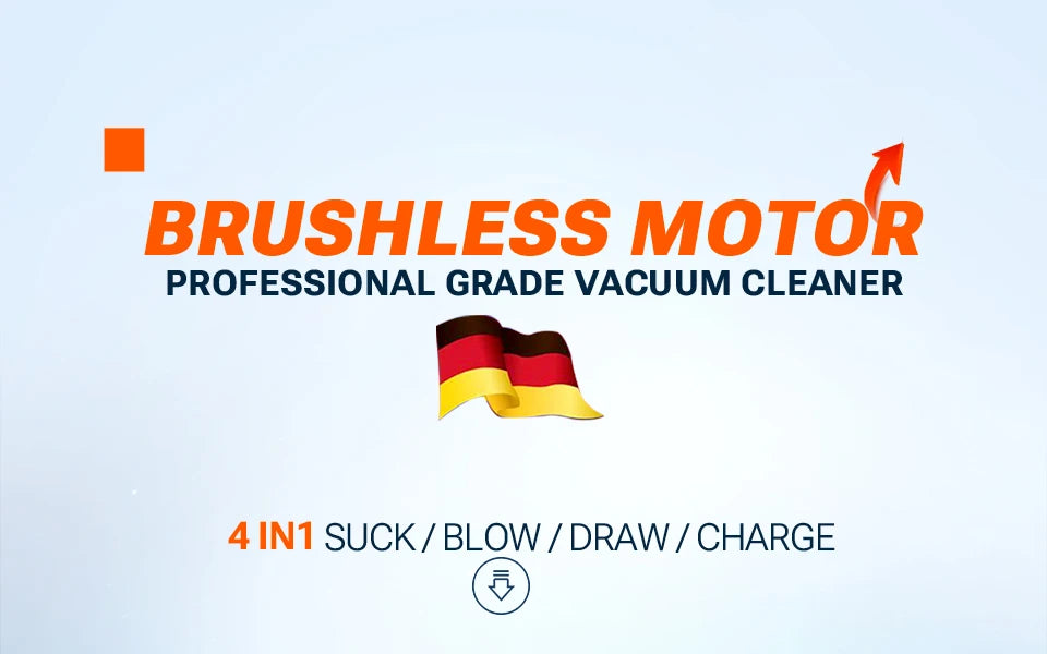 Portable Handheld Car Vacuum Cleaner – Wireless Strong Suction for Auto Interior