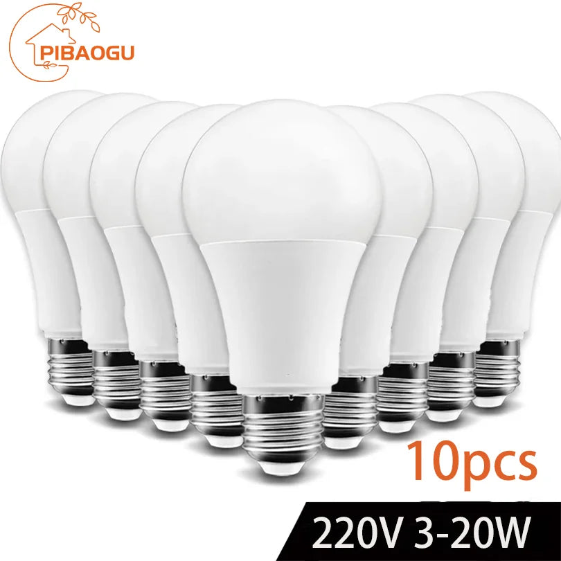 LED Light Bulbs – Energy Efficient E27 E14 Lamps for Home Interior Lighting