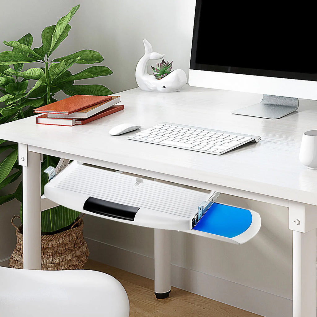 Sliding Keyboard Tray – Ergonomic Under Desk Platform for Gaming and Study