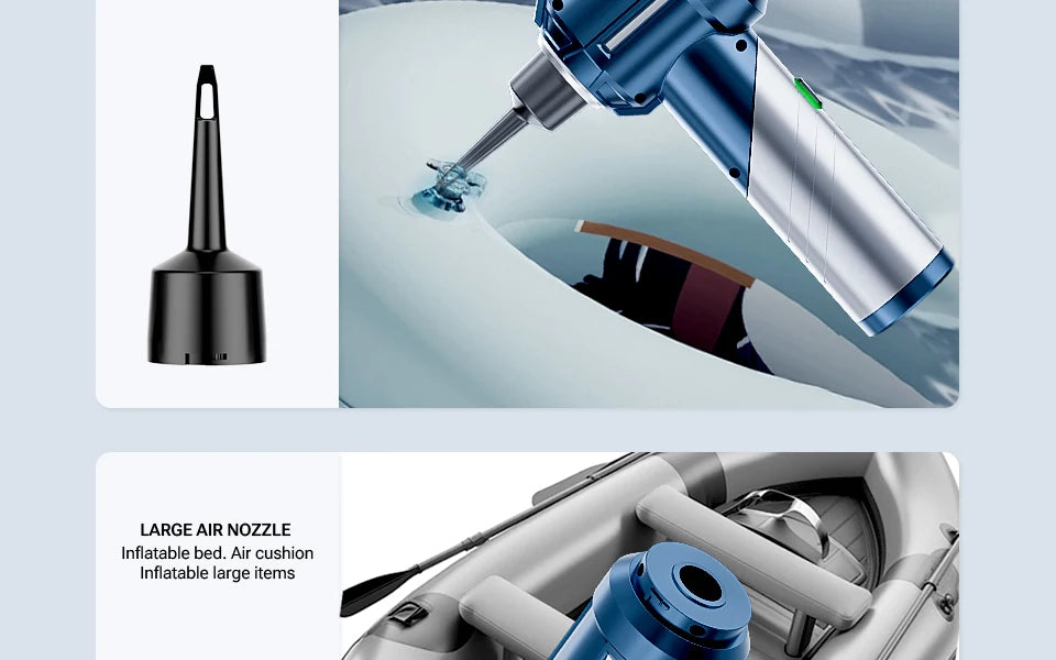 Portable Handheld Car Vacuum Cleaner – Wireless Strong Suction for Auto Interior