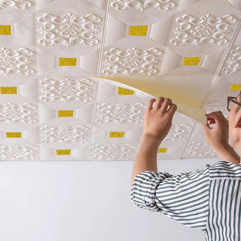3D Brick Wall Stickers – Self-Adhesive Waterproof Panels for Home Decor