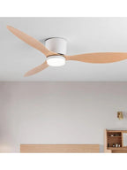 Dimmable LED Ceiling Fan – 42-52 Inch DC Motor for Modern Home Lighting