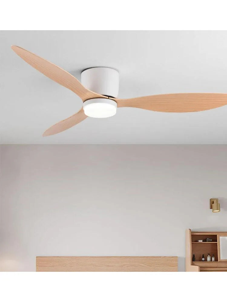 Dimmable LED Ceiling Fan – 42-52 Inch DC Motor for Modern Home Lighting