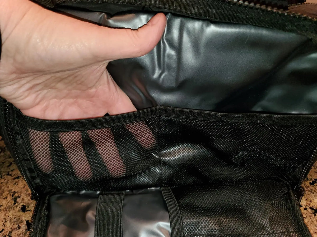Large Capacity Cosmetic Bag – Wide-Open Makeup Organizer for Travel
