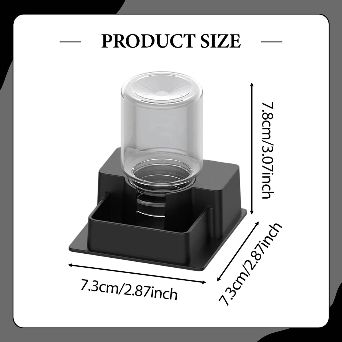 Automatic Reptile Water Dish – Decorative Feeder for Snakes Tortoise Geckos