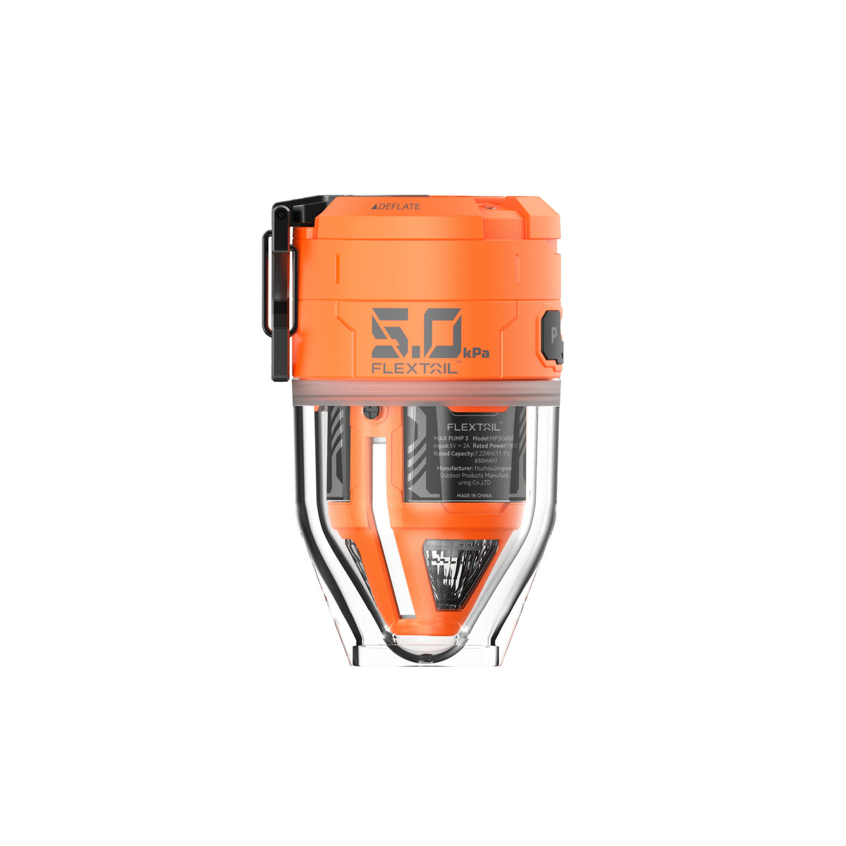 Portable Electric Air Pump – LED Camping Inflator for Sleeping Pads and Beds