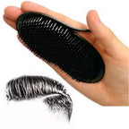 Portable Palm Massage Comb – Compact Grooming Brush for Men Travel