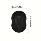 Portable Palm Massage Comb – Compact Grooming Brush for Men Travel