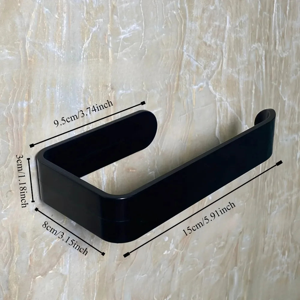 Self-Adhesive Towel Rack – Wall Mounted Holder for Bathroom Organization