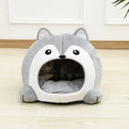 Plush Cat Bed Cave – Soft Pet Lounger for Small Dogs and Kittens