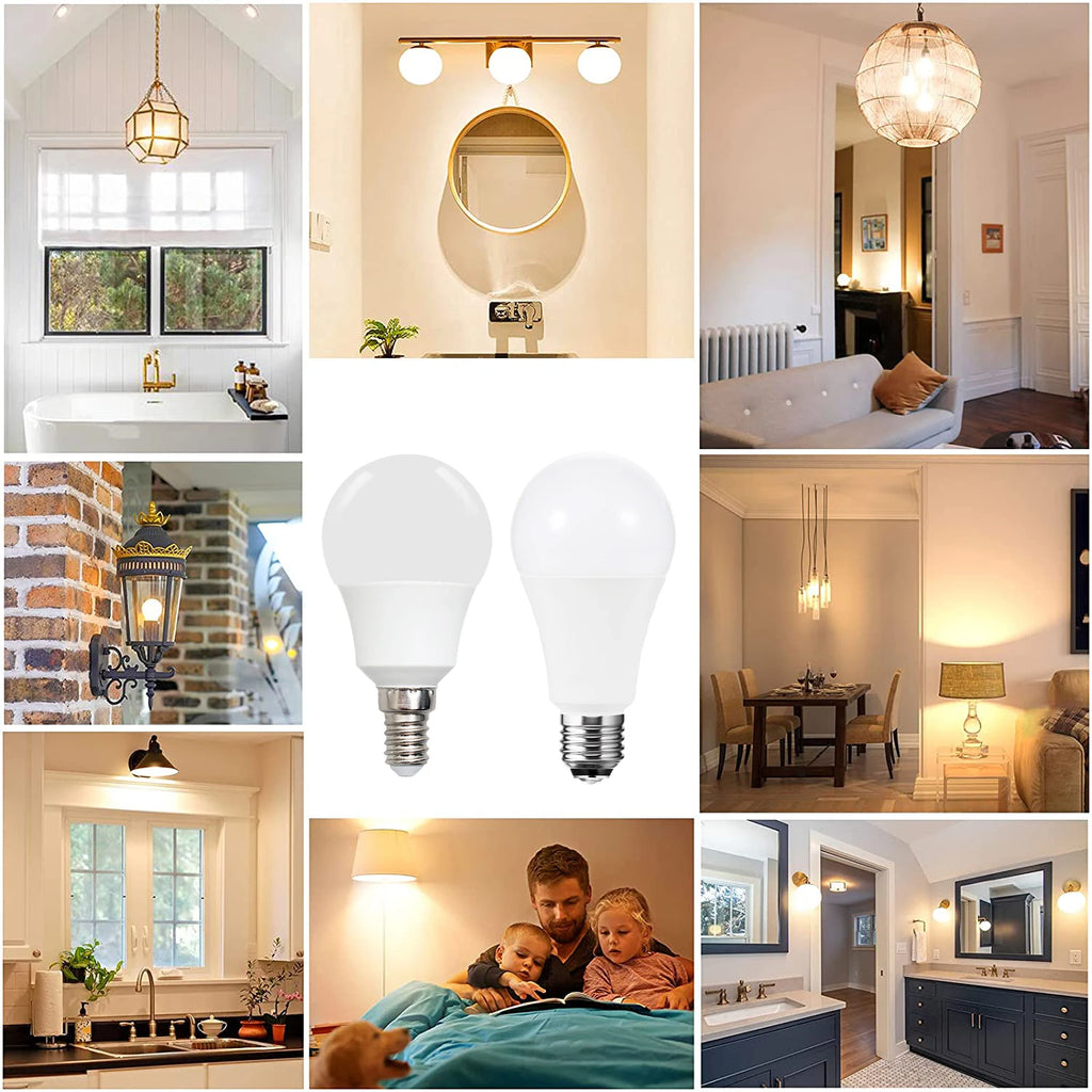 LED Light Bulbs – Energy Efficient E27 E14 Lamps for Home Interior Lighting