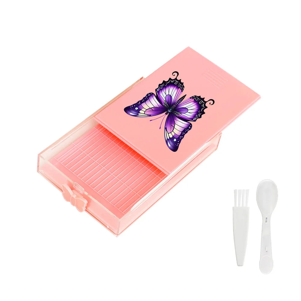 Diamond Painting Tray Kit – Large Capacity Butterfly Tray for DIY Crafts