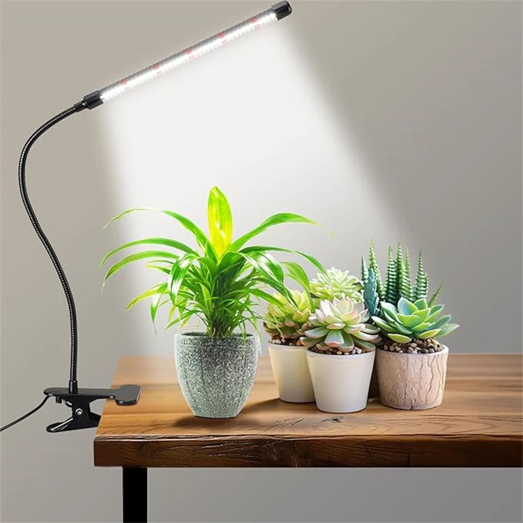 LED Clip Grow Light – Full Spectrum Lamp for Indoor Plant Seed Starting