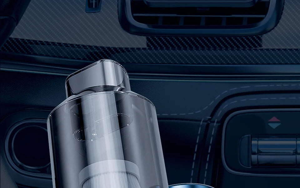 Portable Handheld Car Vacuum Cleaner – Wireless Strong Suction for Auto Interior
