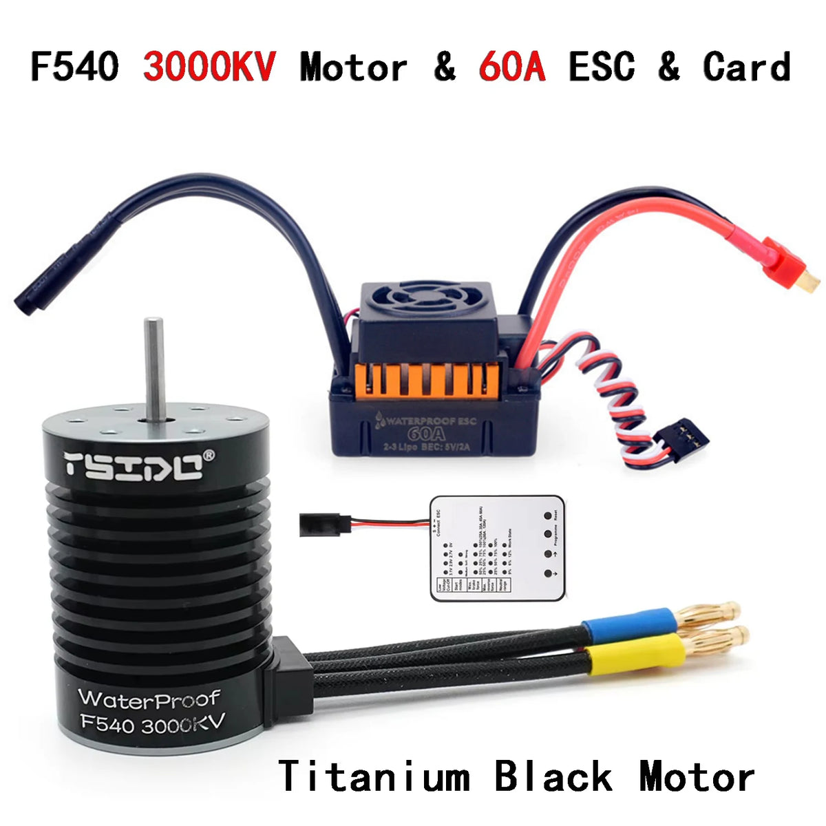 Waterproof Brushless Motor and ESC – Performance Upgrade for RC Trucks