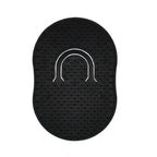 Portable Palm Massage Comb – Compact Grooming Brush for Men Travel