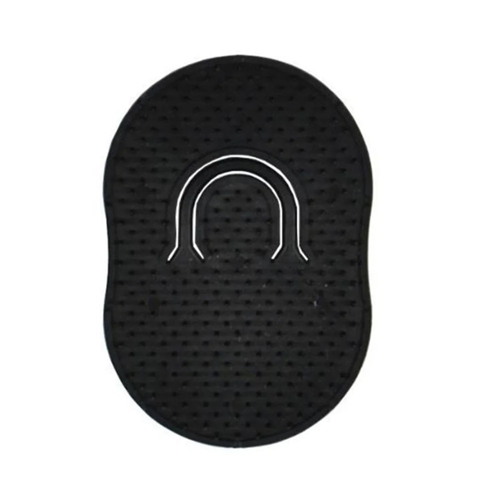 Portable Palm Massage Comb – Compact Grooming Brush for Men Travel