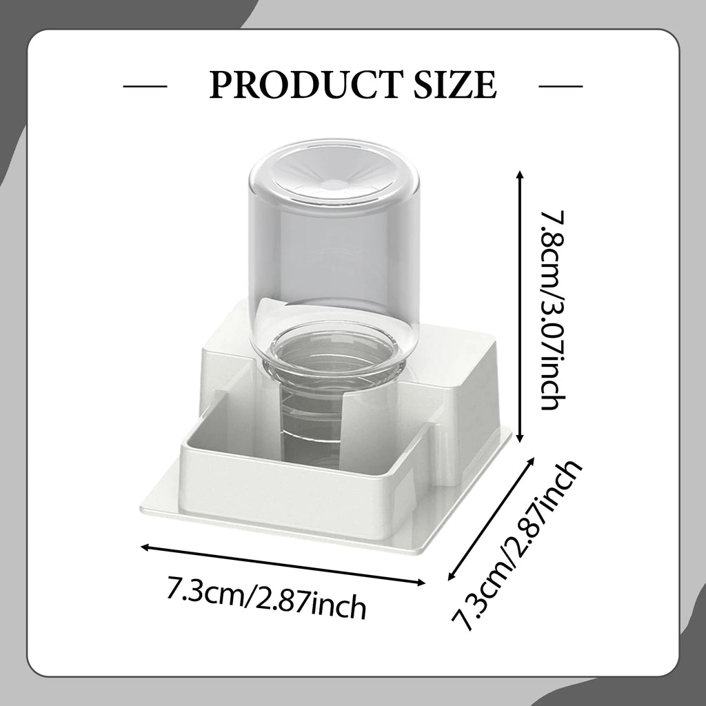 Automatic Reptile Water Dish – Decorative Feeder for Snakes Tortoise Geckos