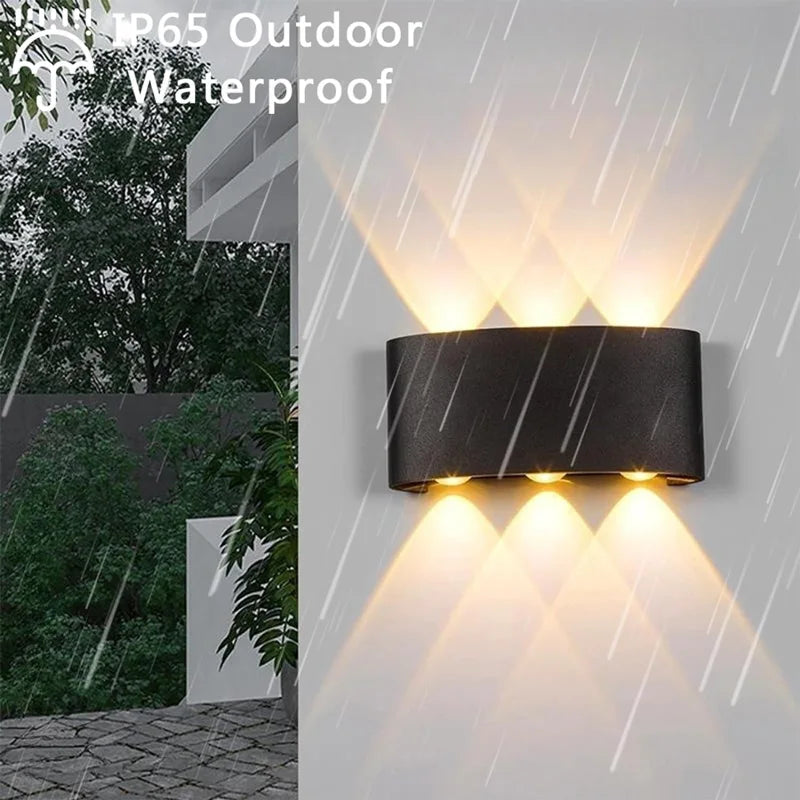 Aluminum LED Wall Lamp – IP65 Waterproof Lighting for Indoor and Outdoor