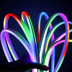 RGBIC Silicone Neon LED Strip – Music Sync Lighting for Room Decor