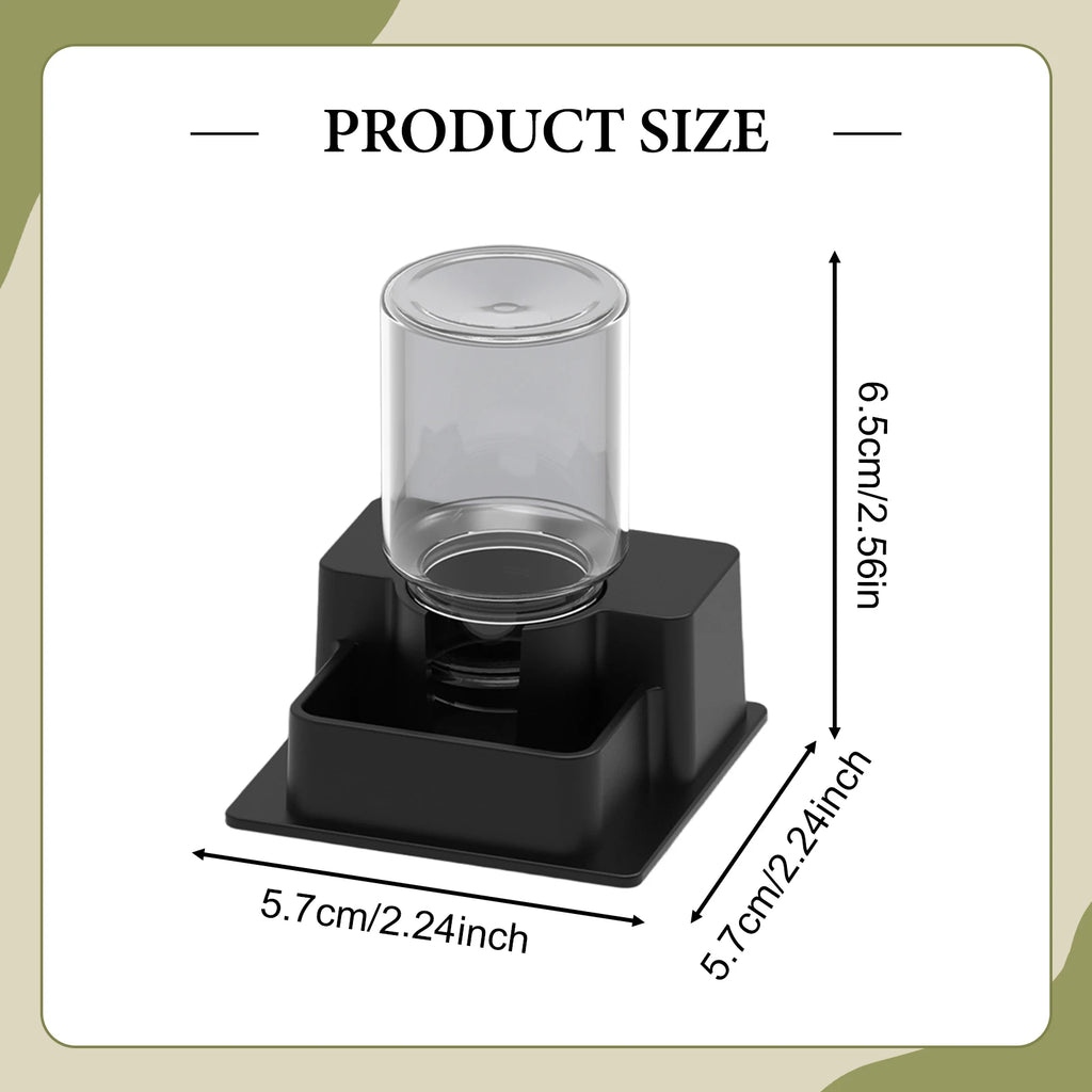 Automatic Reptile Water Dish – Decorative Feeder for Snakes Tortoise Geckos