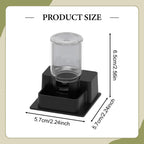 Automatic Reptile Water Dish – Decorative Feeder for Snakes Tortoise Geckos