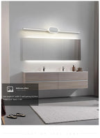 Modern LED Wall Sconce – Minimalist Mirror Lighting for Bathroom and Bedroom