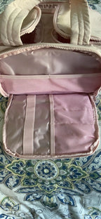 Large Capacity Cosmetic Bag – Wide-Open Makeup Organizer for Travel