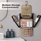 Water-Resistant Makeup Bag – Large Capacity Travel Organizer for Cosmetics