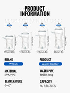 Hydration Bladder – BPA Free TPU Reservoir for Hiking Running and Cycling