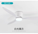 Dimmable LED Ceiling Fan – 42-52 Inch DC Motor for Modern Home Lighting