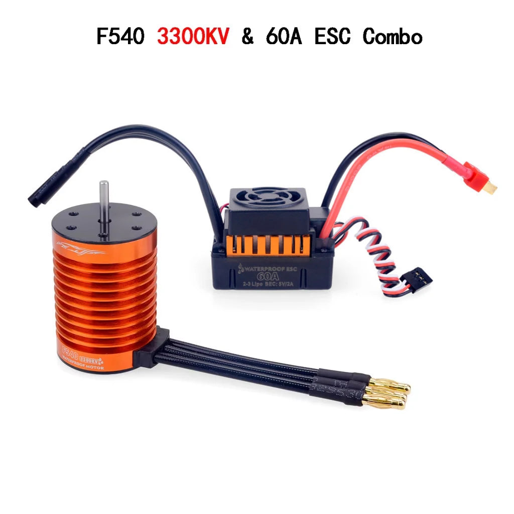 Waterproof Brushless Motor and ESC – Performance Upgrade for RC Trucks