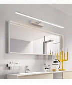 Modern Aluminum LED Wall Light – Adjustable Bathroom Mirror Vanity Lamp
