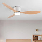 Dimmable LED Ceiling Fan – 42-52 Inch DC Motor for Modern Home Lighting