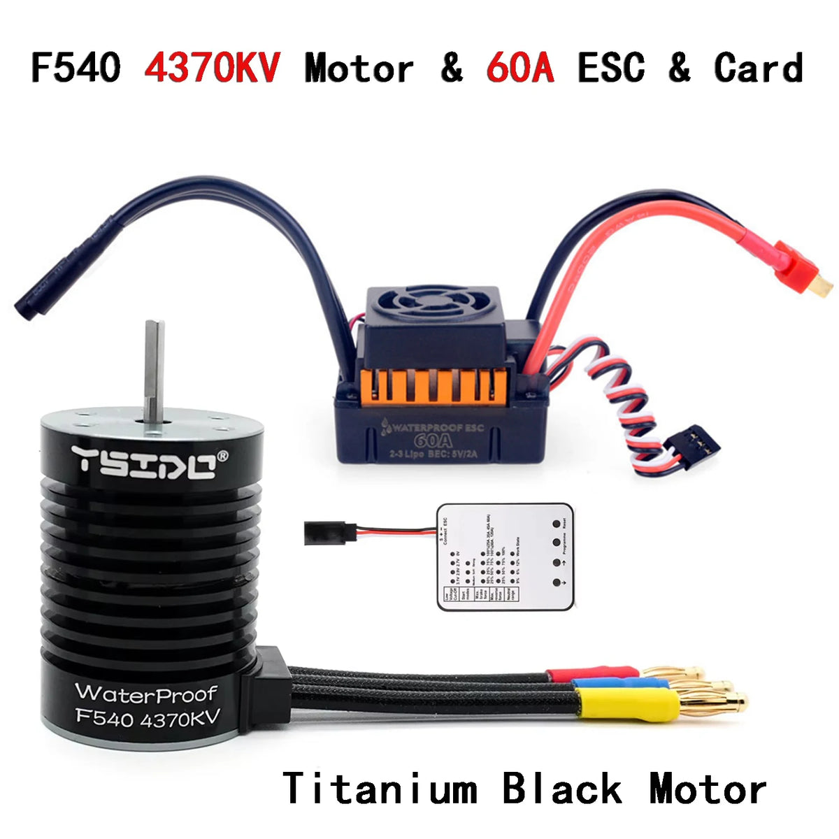 Waterproof Brushless Motor and ESC – Performance Upgrade for RC Trucks