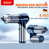 Portable Handheld Car Vacuum Cleaner – Wireless Strong Suction for Auto Interior