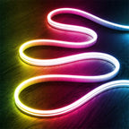 RGBIC Silicone Neon LED Strip – Music Sync Lighting for Room Decor