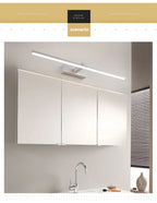 Modern LED Wall Light – Aluminum Vanity Mirror Lamp for Bathroom Makeup