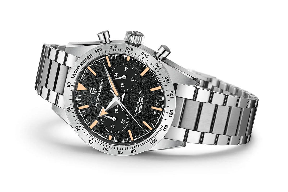Pagani Design Moon Chronograph – Retro Sports Quartz Watch for Men