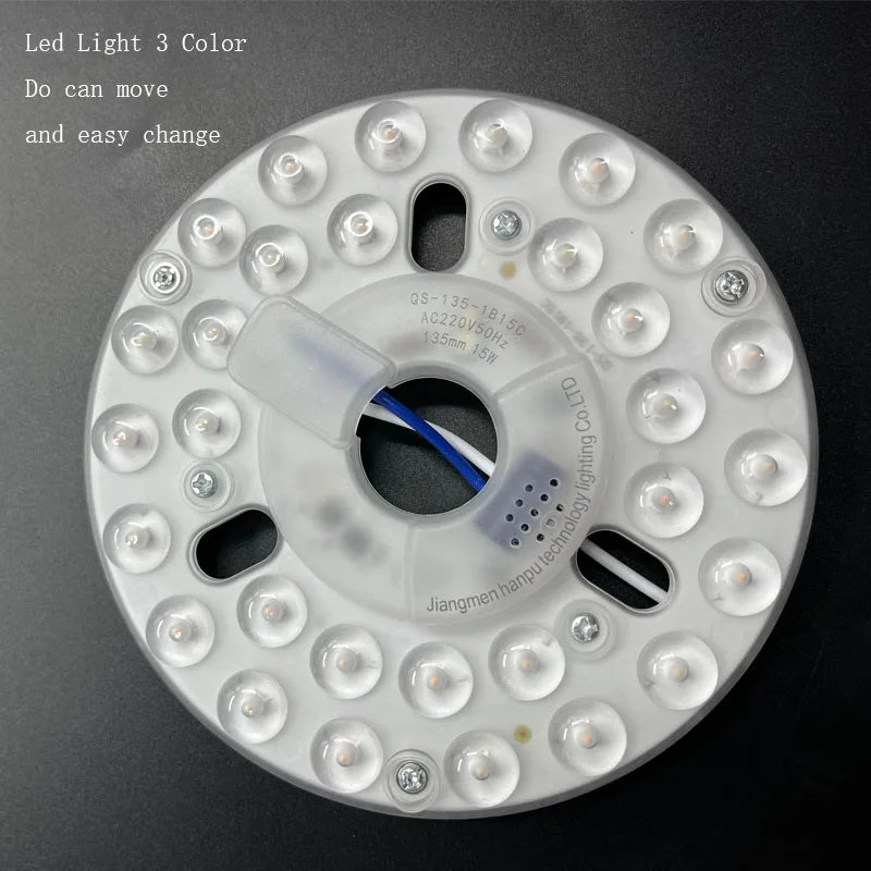 Dimmable LED Ceiling Fan – 42-52 Inch DC Motor for Modern Home Lighting