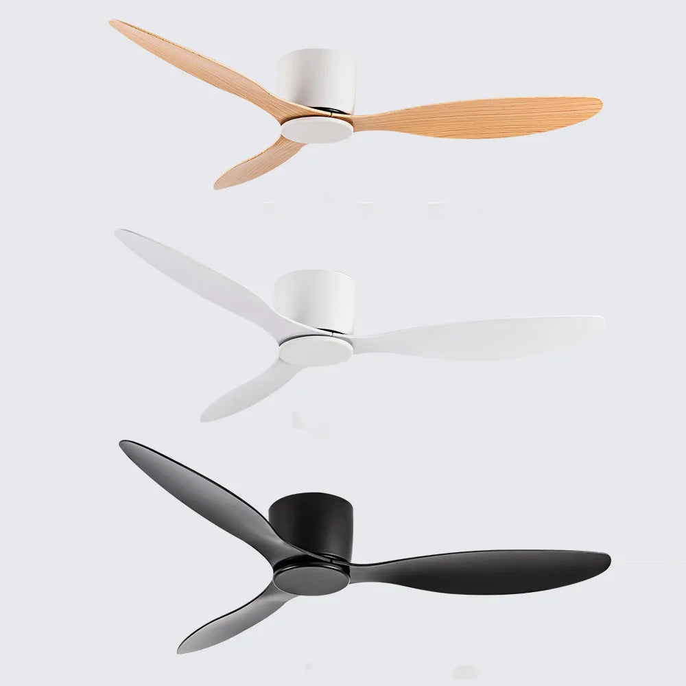 Dimmable LED Ceiling Fan – 42-52 Inch DC Motor for Modern Home Lighting