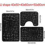 Absorbent Bathroom Rug – Slip-Resistant Floor Mat for Shower and Bathtub