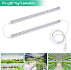 Full Spectrum LED Grow Light Strips – High PPFD Phyto Lamp for Indoor Plants